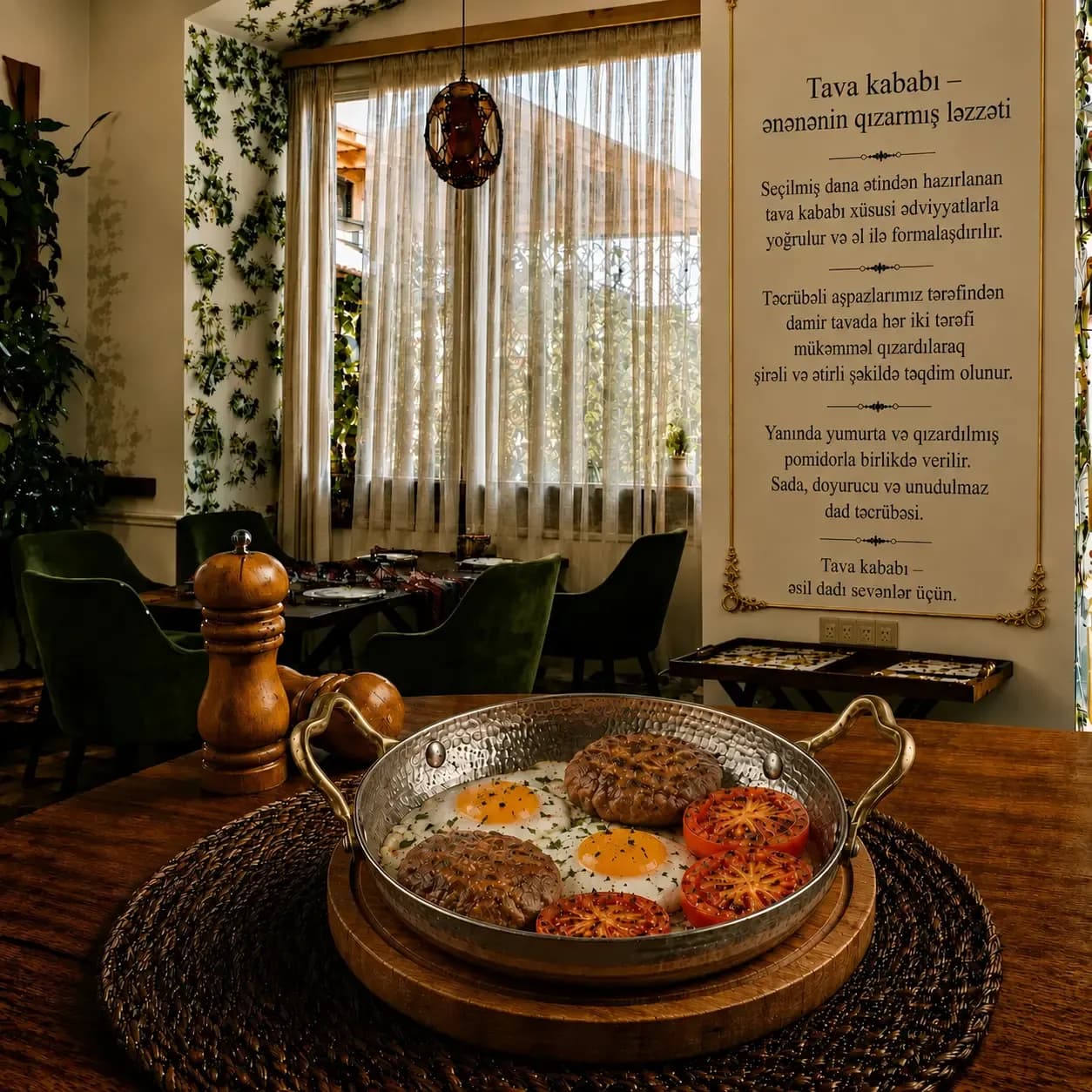 Bakı sayağı tava kababı